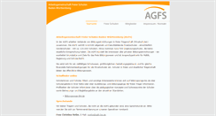 Desktop Screenshot of agfs-bw.de